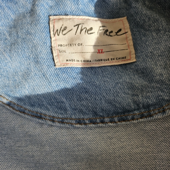 Free People Bomber Jacket🦋 - Picture 3 of 3